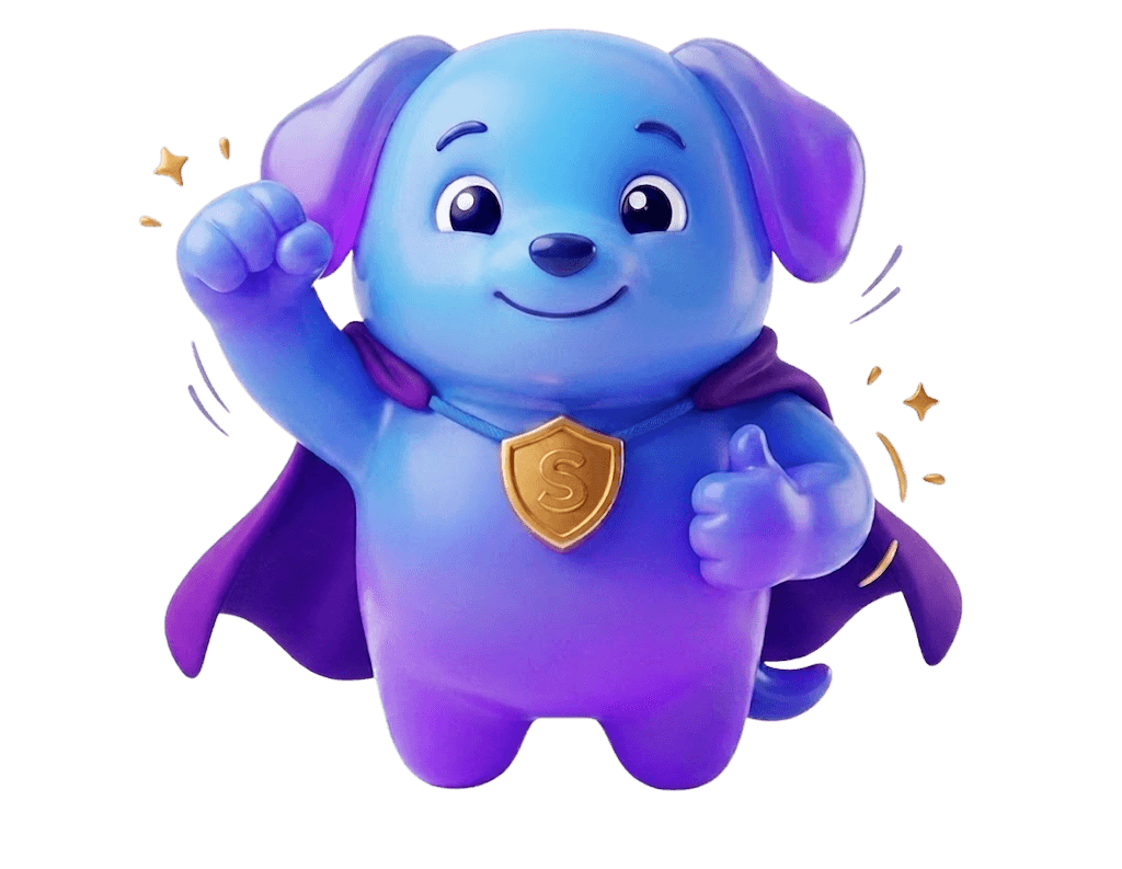 SureBright mascot